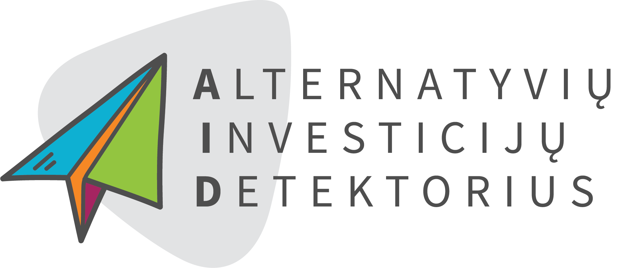Projekto „Alternatyvių investicijų detektorius“ ženklas